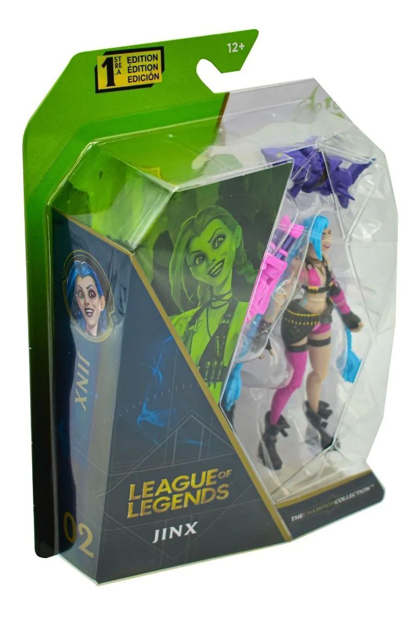 League Of Legends Jinx The Champion Collection Spin Master