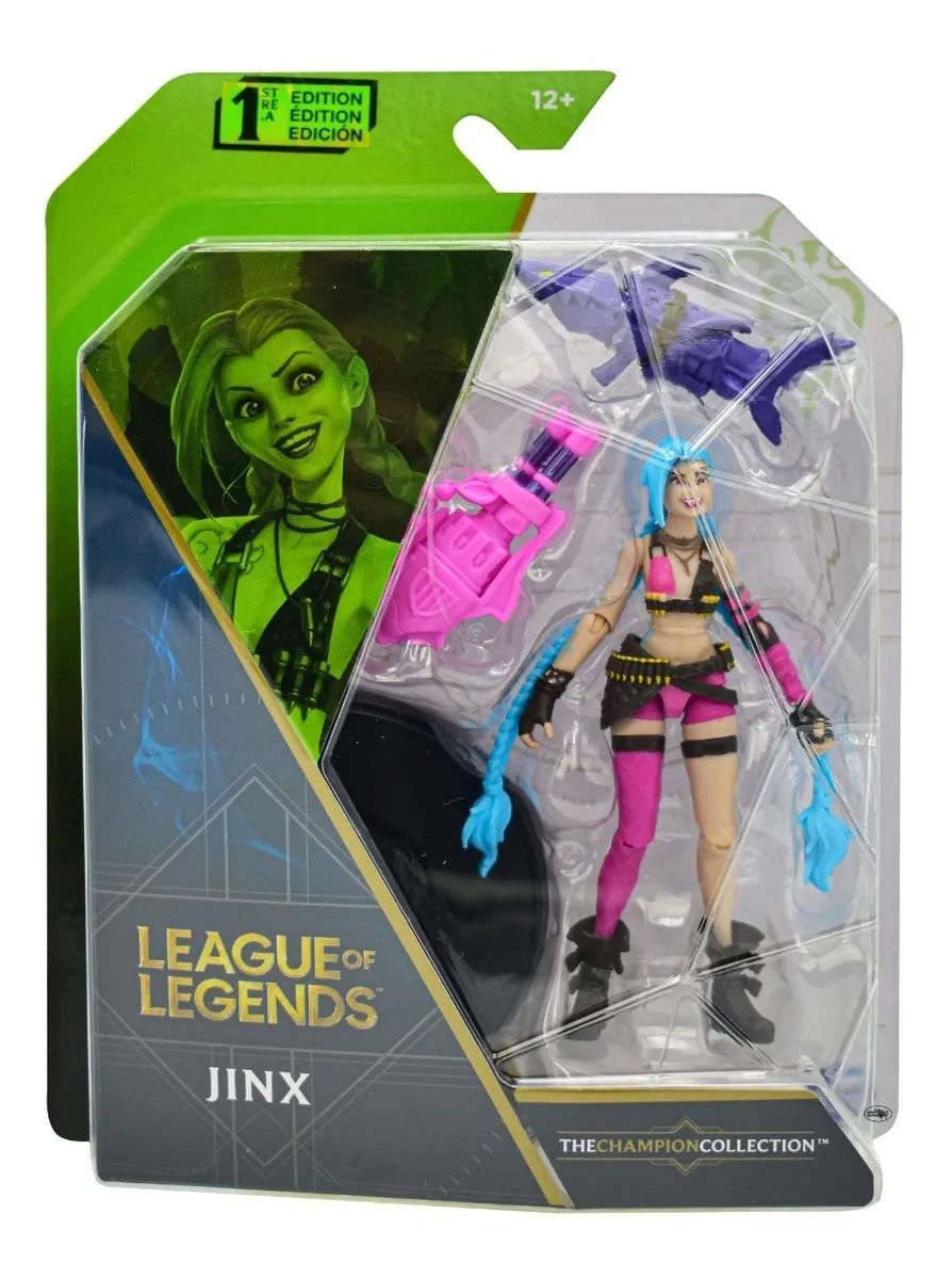 League Of Legends Jinx The Champion Collection Spin Master