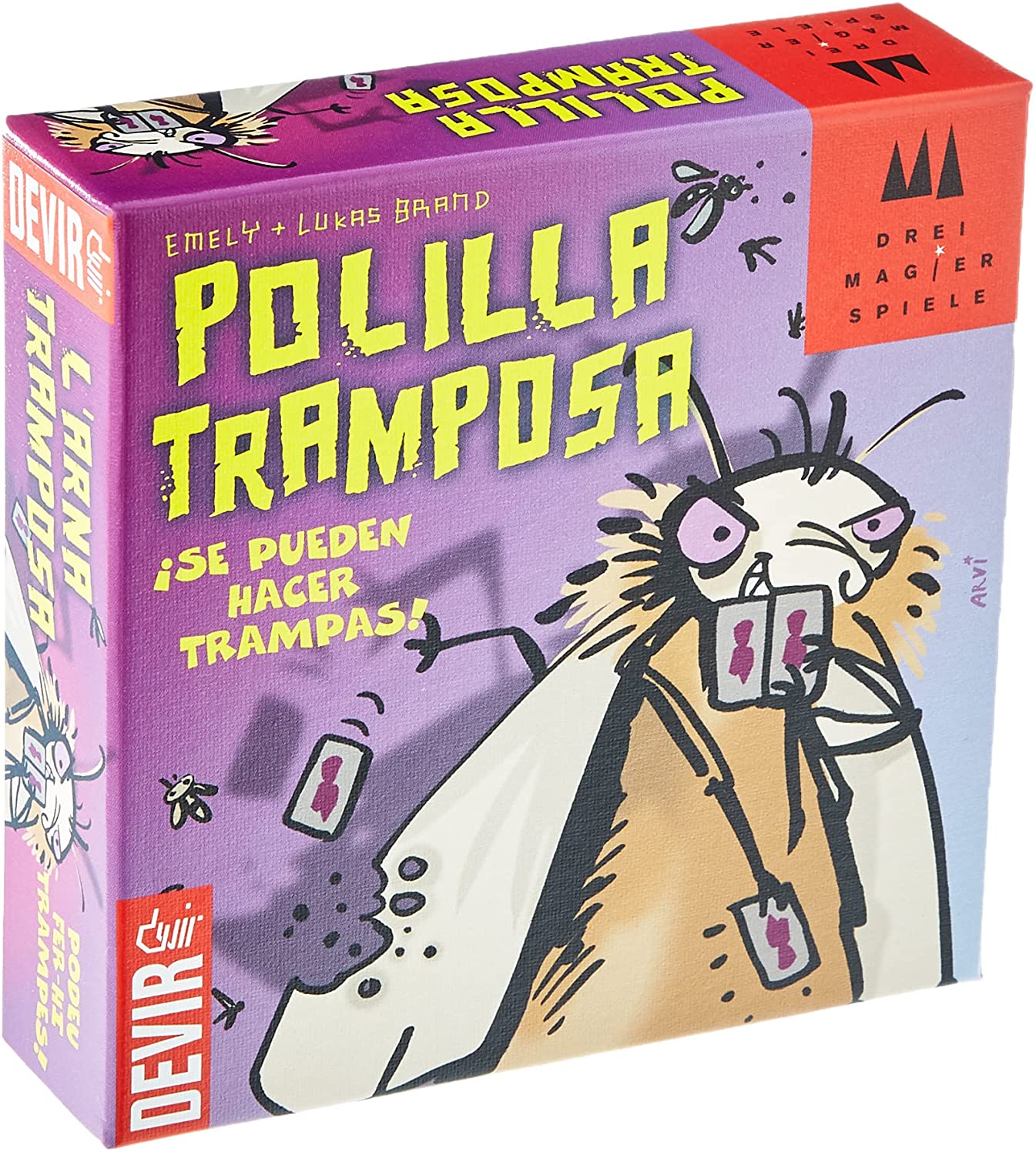 Devir Juego De Mesa La Polilla Tramposa - Game Center