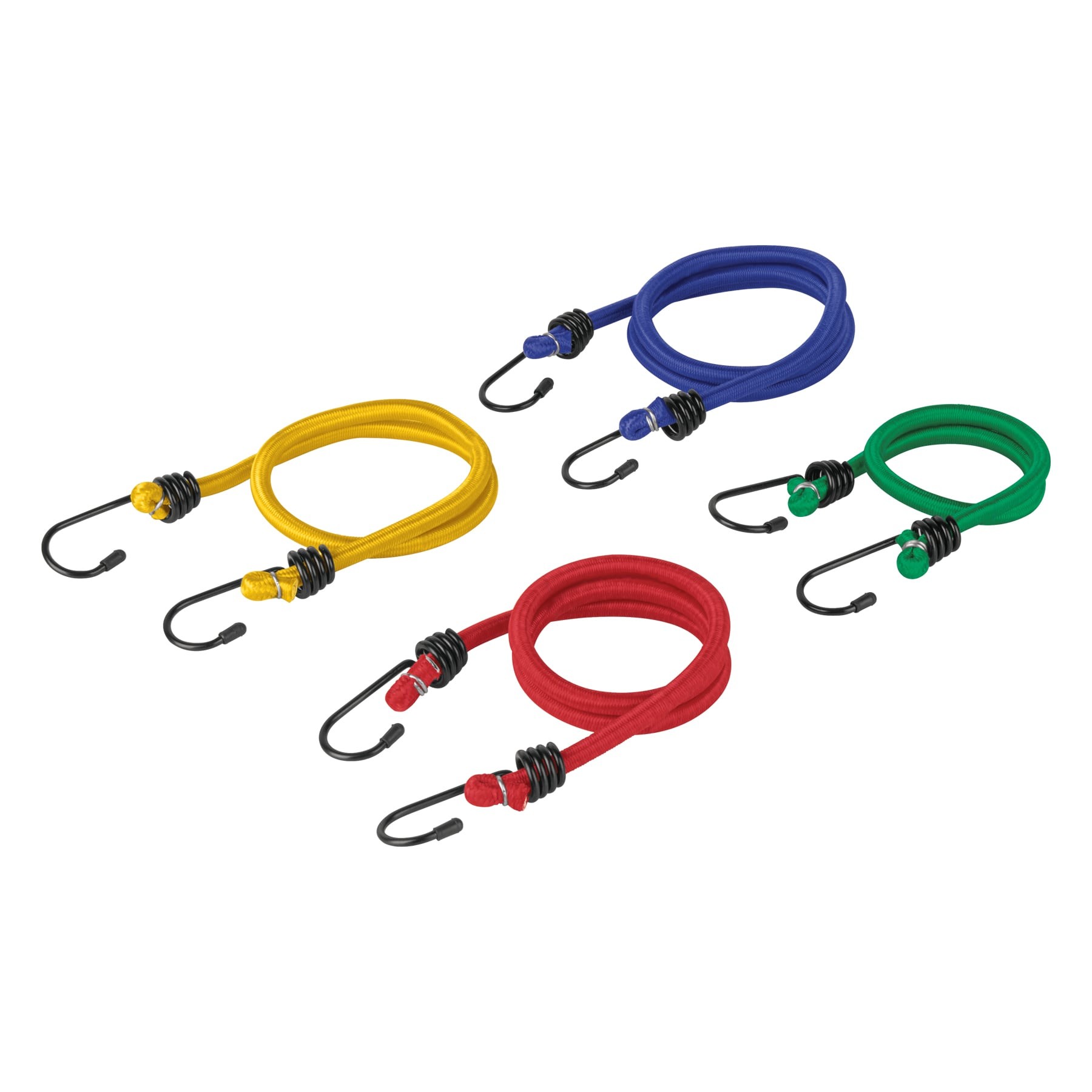 Tensores Elásticos Con Gancho, Set De 8 Piezas, Pretul 22021
