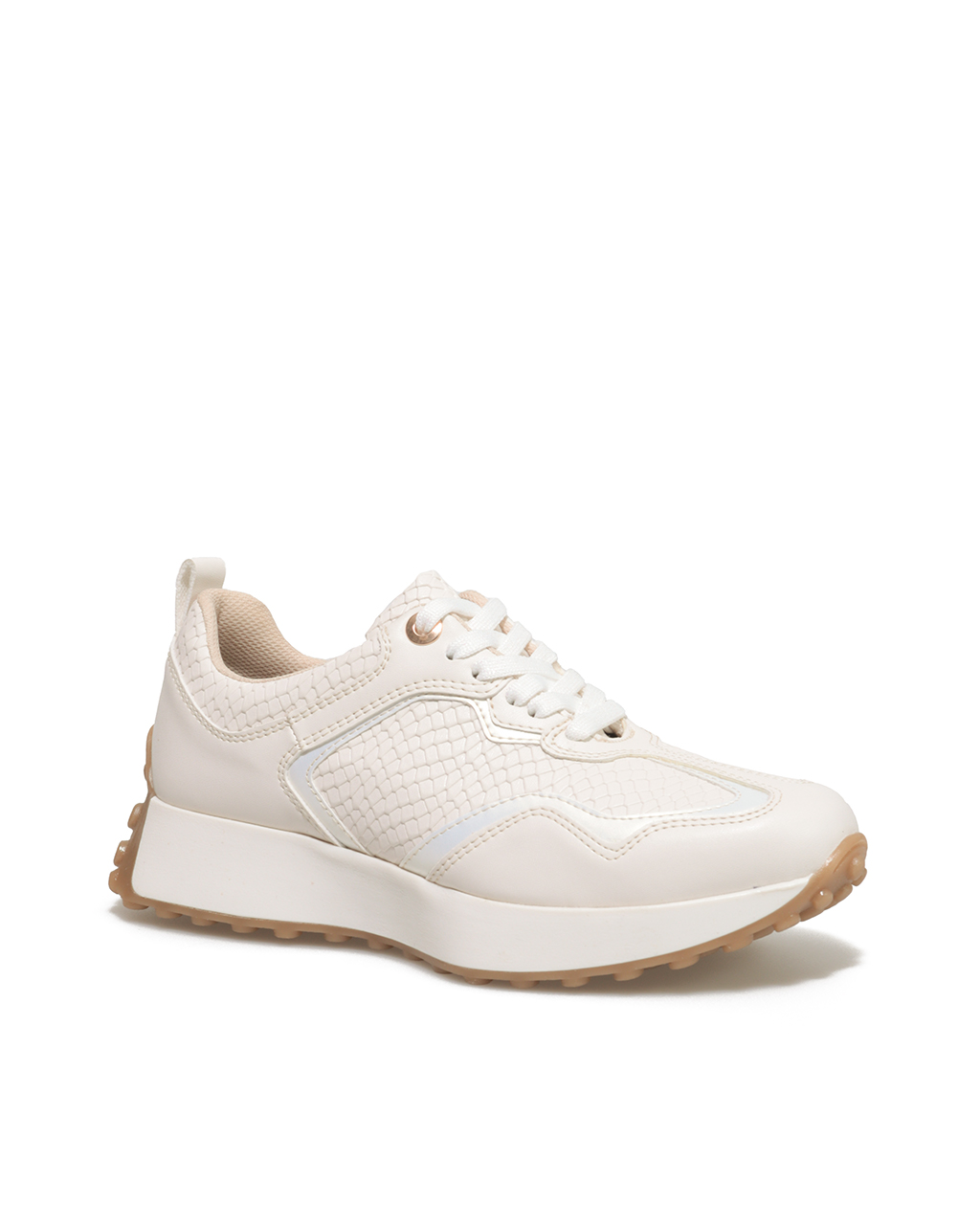 Tenis con Textura de Serpiente Dama TBT 441