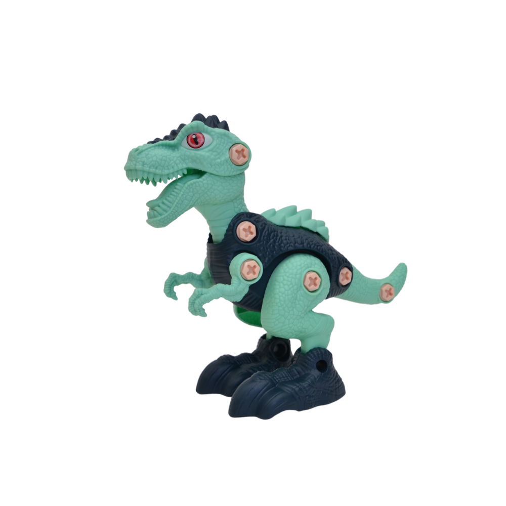 Juguete de Construccion Dinosaurio Autoarmable - T-Rex, Triceratops