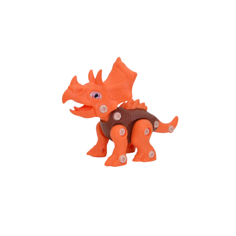 Juguete de Construccion Dinosaurio Autoarmable - T-Rex, Triceratops