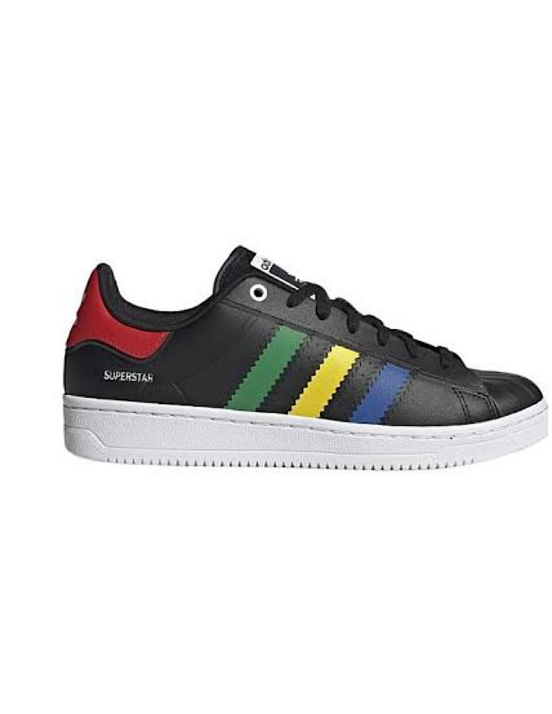 TENIS ADIDAS SUPERSTAR NEGRO CON COLORES OT TECH (GV7572)