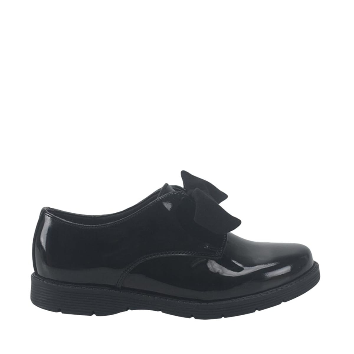 Zapato Casual Escolar Choclo Vivis Shoes Kids color Negro para Niña 7506 825638