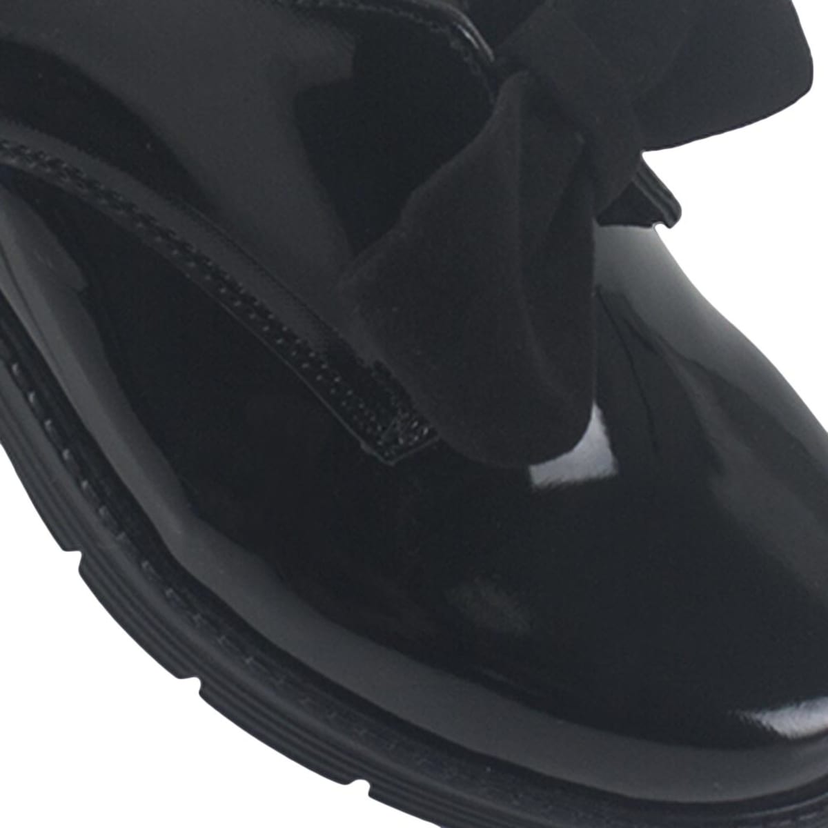 Zapato Casual Escolar Choclo Vivis Shoes Kids color Negro para Niña 7506 825638