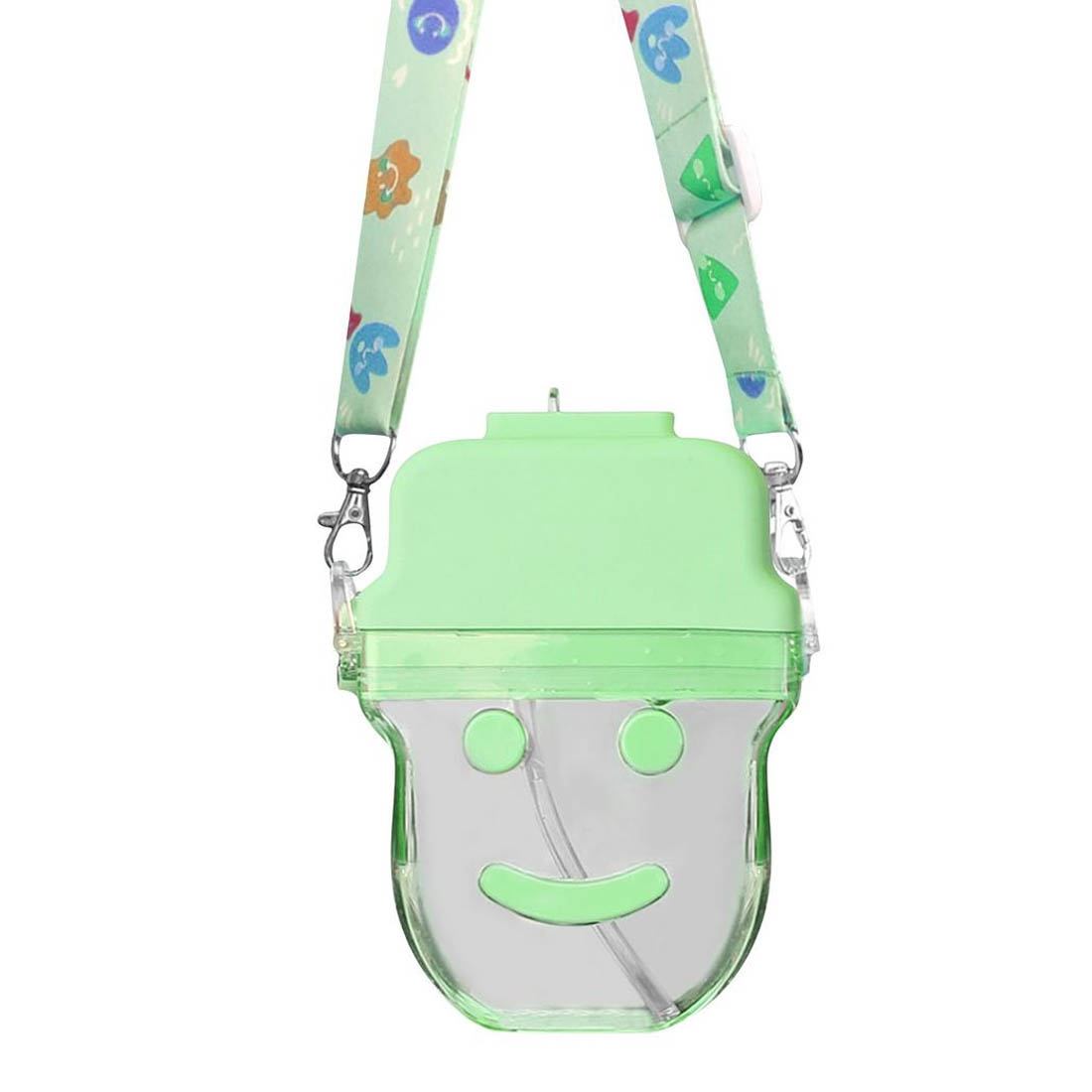 Cantimplora Botella de Agua Forma Paleta con Carita 300ml