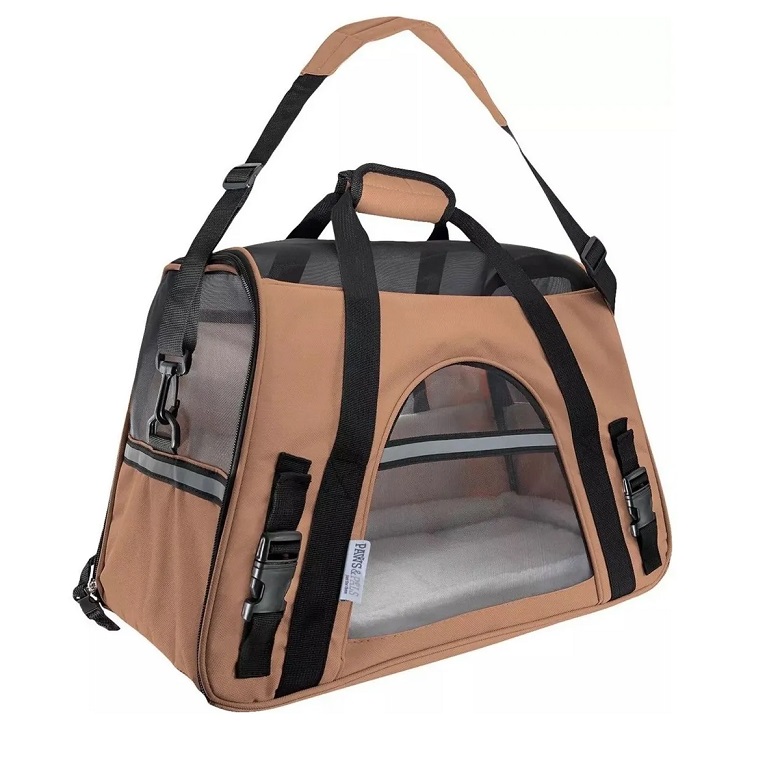 Bolsa Transportadora Para Perros Y Gatos Grande Beige