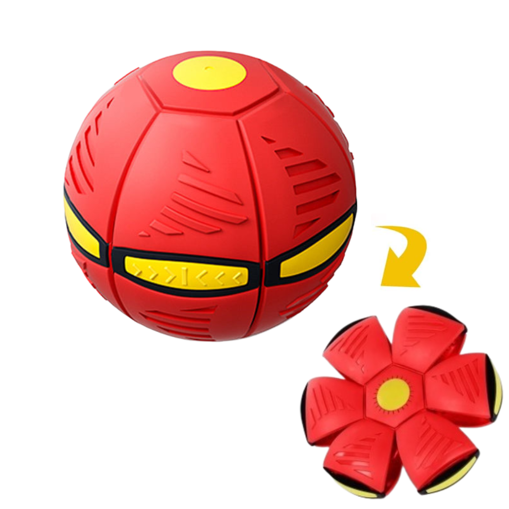 Pelota De Disco Juguete Deportivo Frisbee Magico - Roja