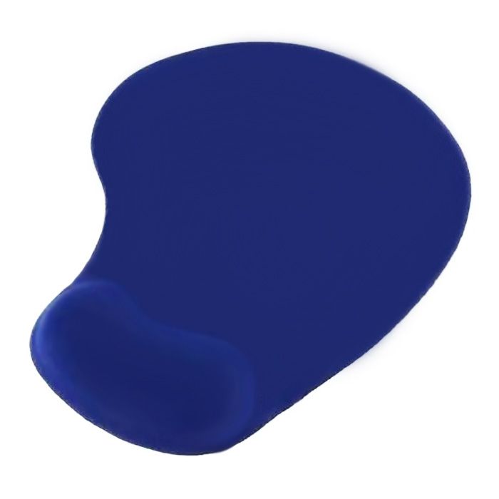Mousepad Ergonómico Grueso Gel Azul
