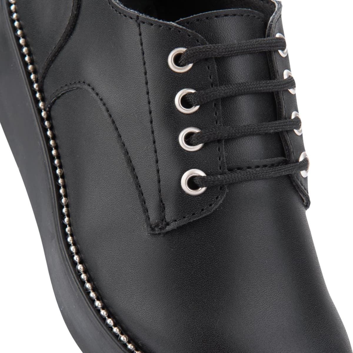 Zapato Escolar Casual Choclo Vivis Shoes Kids color Negro para Niña 1601 1052969