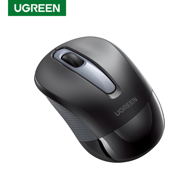 Mouse Inalámbrico Bluetooth Ergonomico Negro Ugreen