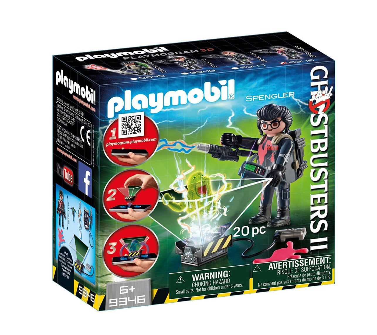 Playmobil 9346 Ghostbusters Cazafantasmas Egon Spengler 
