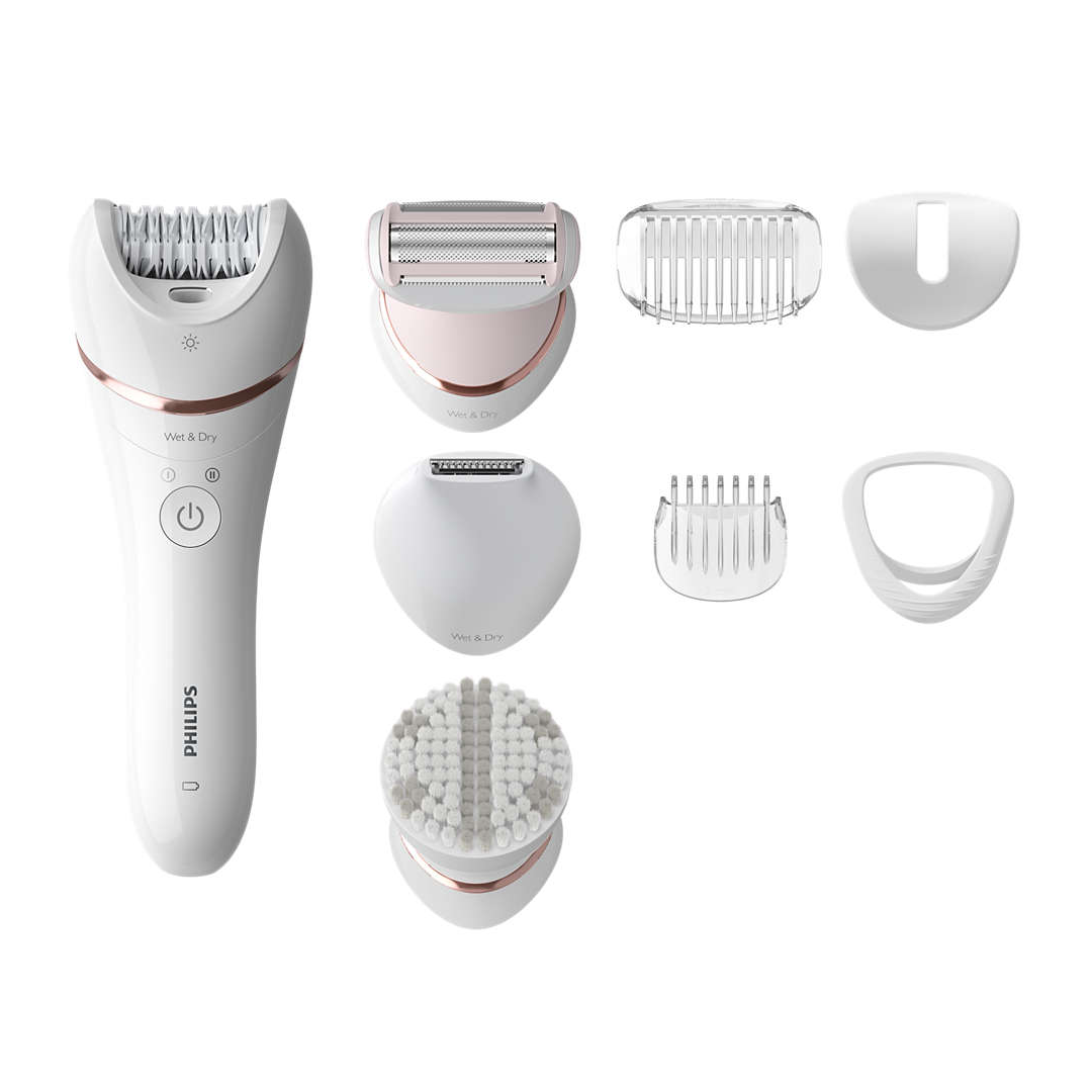Depiladora Philips Epilator 8000 (9 Accesorios)