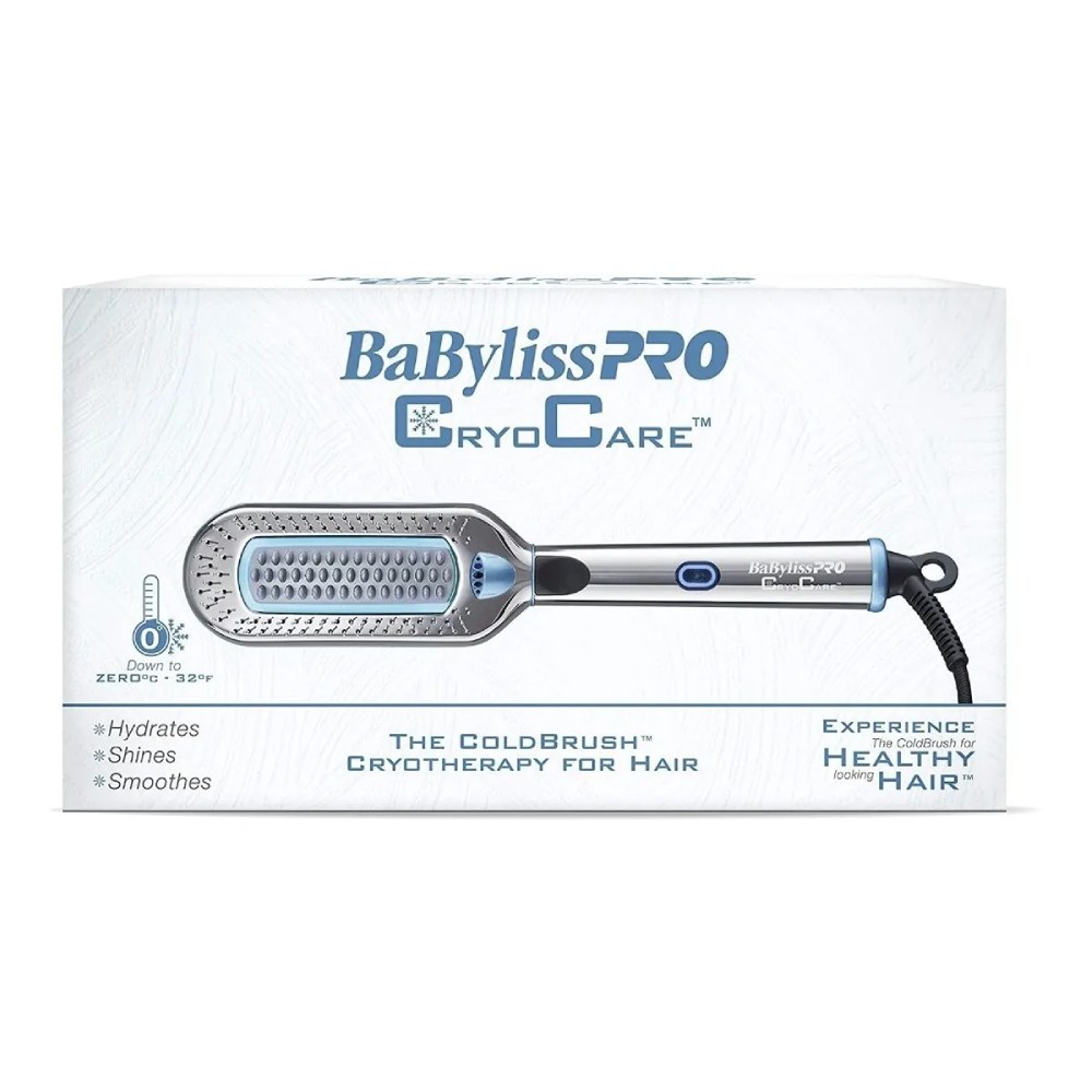 Cepillo Alaciador Electrico Babyliss Cold Brush Crioterapia