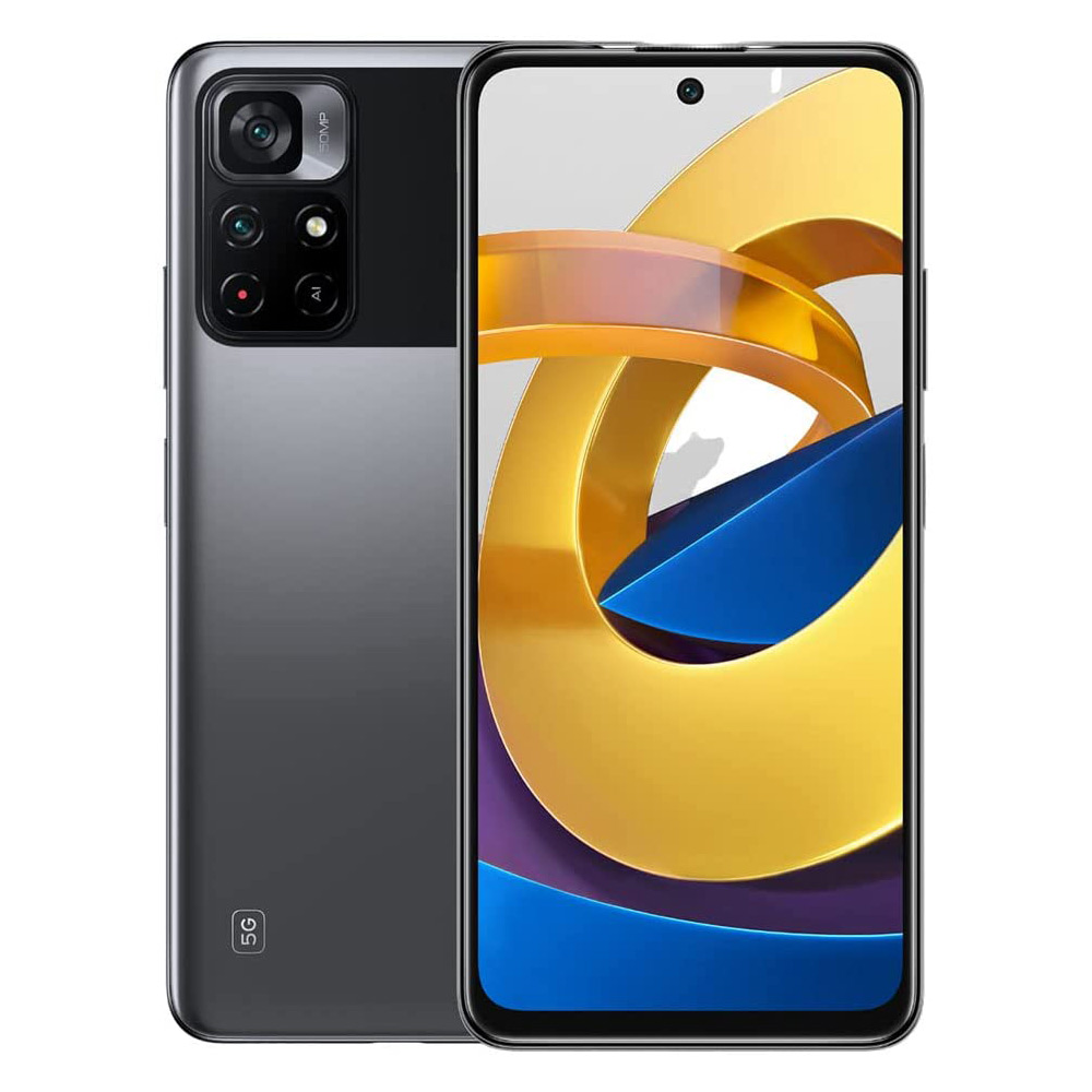 Celular Xiaomi Poco M4 Pro 5G 4GB 64GB Negro 21091116AG Desbloqueado