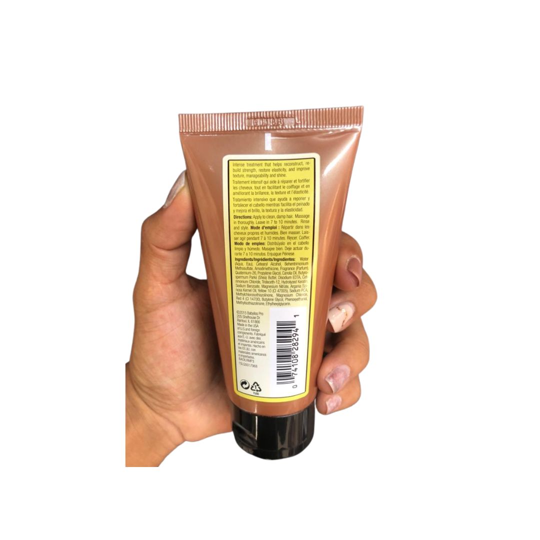 Mascarilla Reparadora Para Cabello BaByliss Pro Argan Oil 85g 