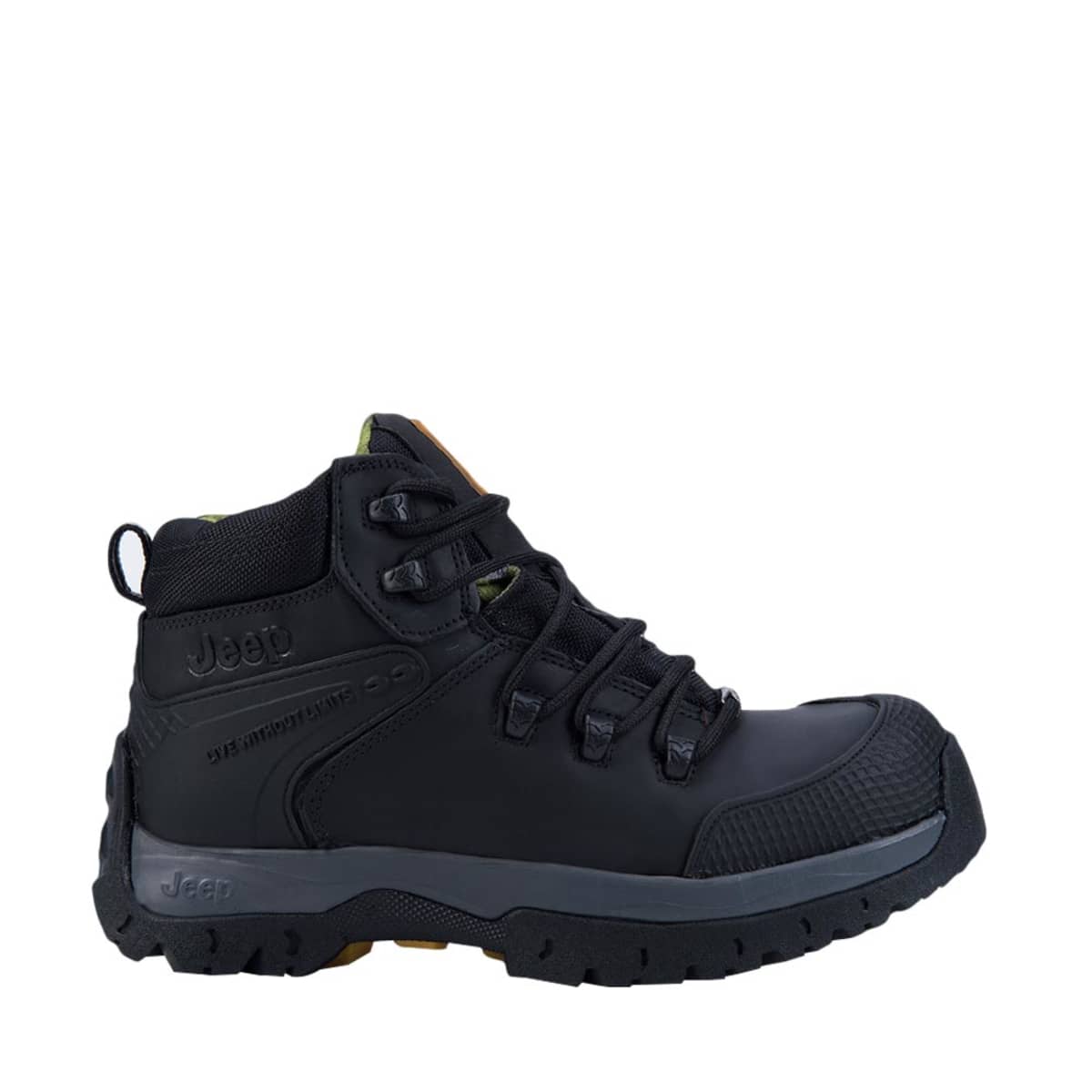 Botas Jeep para trabajo industrial color negro, para hombre, mod. 129591