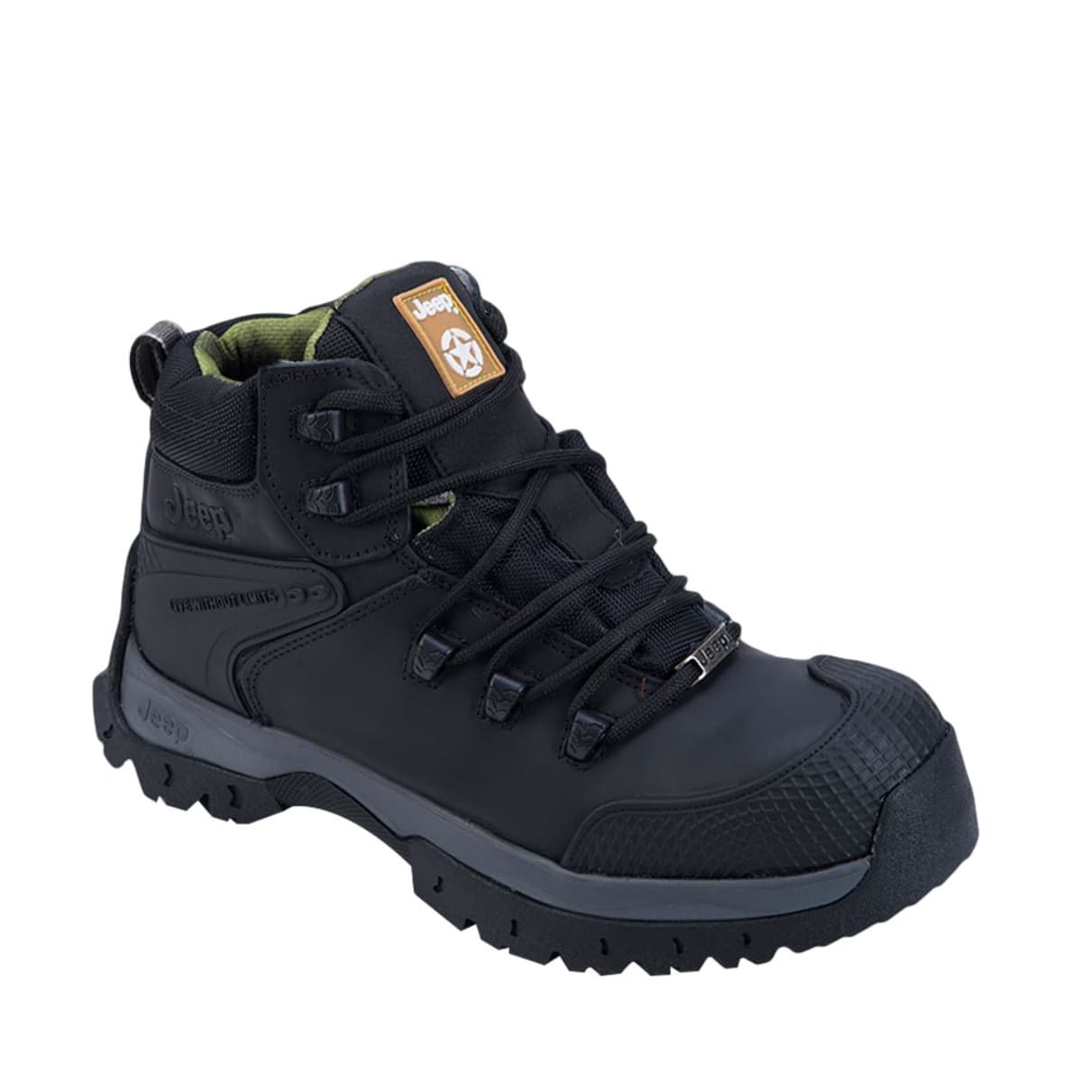Botas Jeep para trabajo industrial color negro, para hombre, mod. 129591