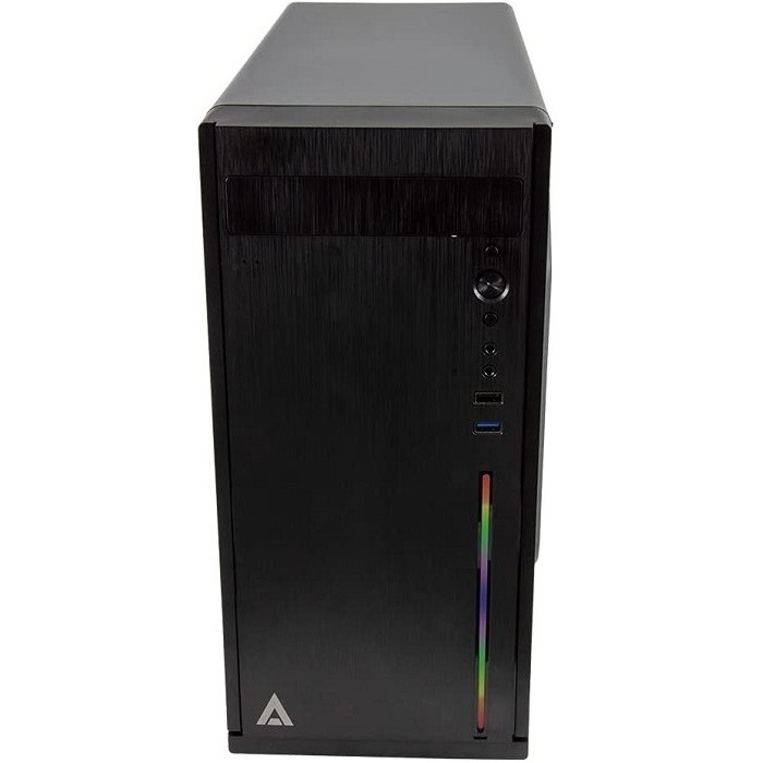 Gabinete ACTECK INTEGRA Fusion X GI440 RGB Micro-ATX Fuente 500W AC-929530