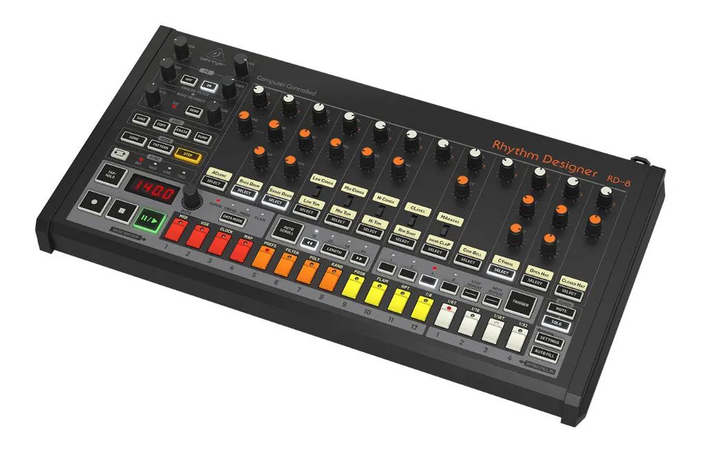 Caja De Ritmos Analogica Behringer Modelo RD-8