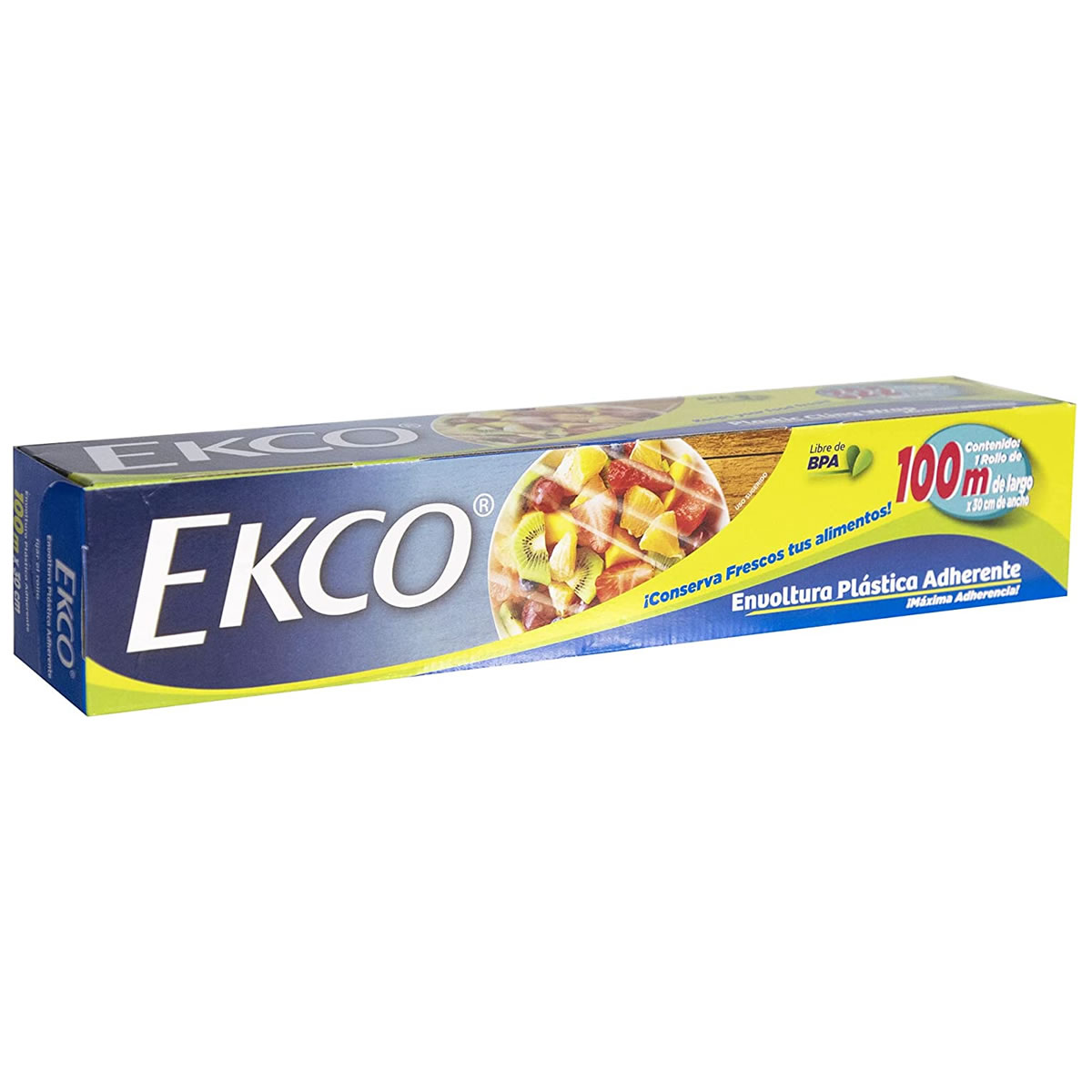 Plástico Adherente De 100 m x 30 cm Ekco 93556 VAS