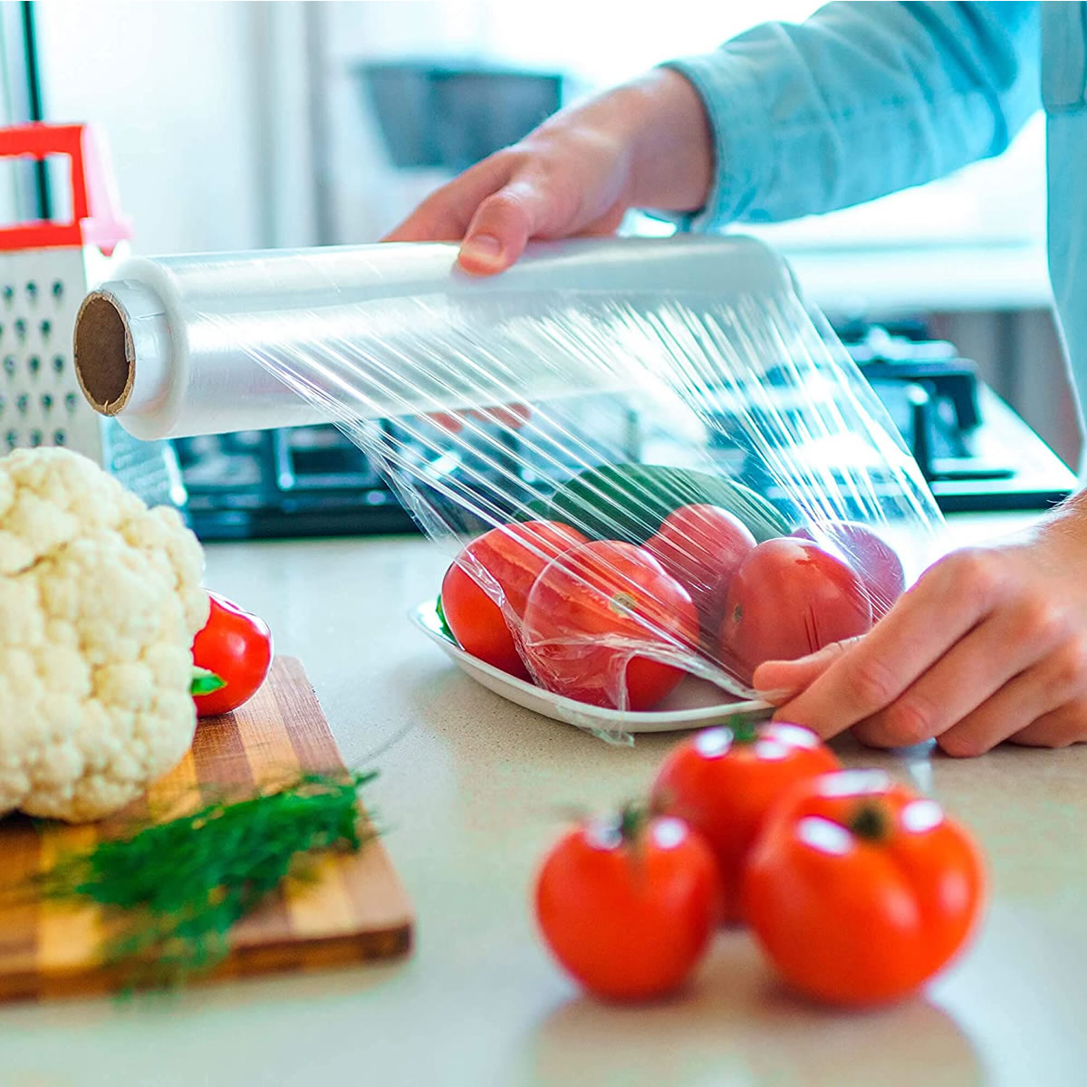 Plástico Adherente De 100 m x 30 cm Ekco 93556 VAS