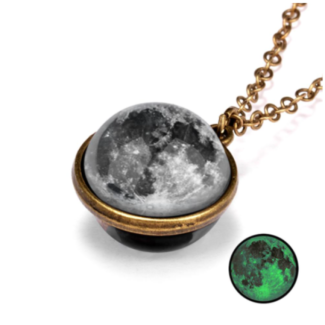 Collar Galaxy Brillante Moda Steampunk Vintage 