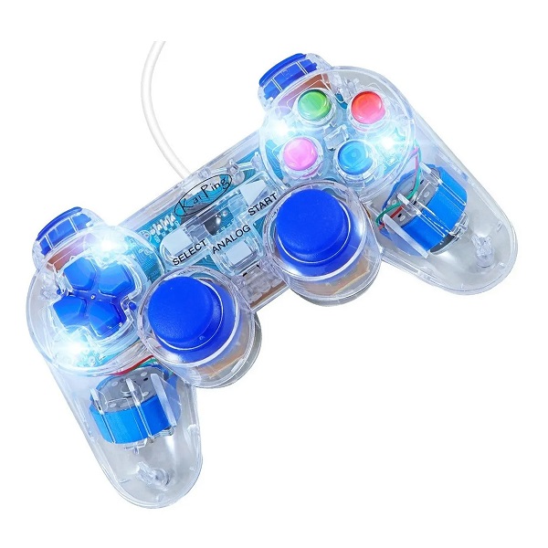 Control Joystick Kai Ping Kp-706l Transparente PC/Laptop