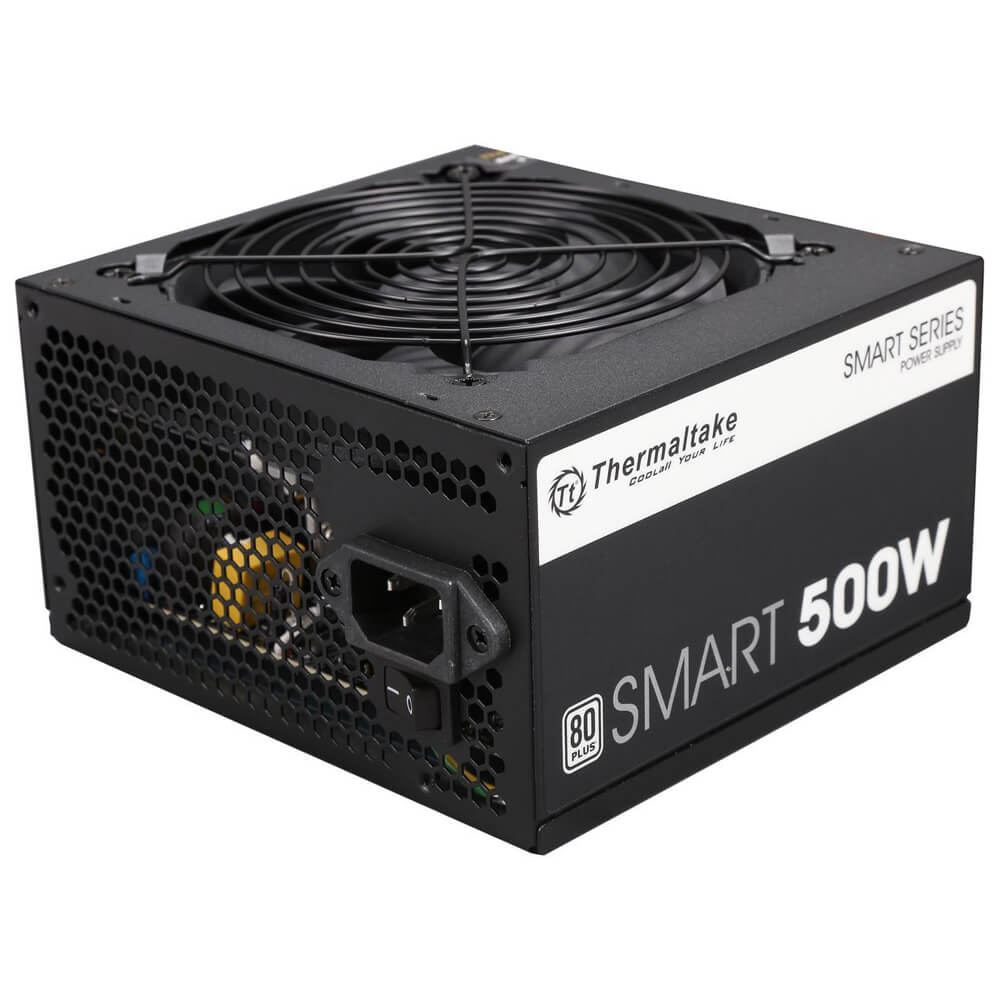 Fuente de Poder Thermaltake SMART 500W, ATX, 120mm, 500W (PS-SPD-0500NPCWUS-W)