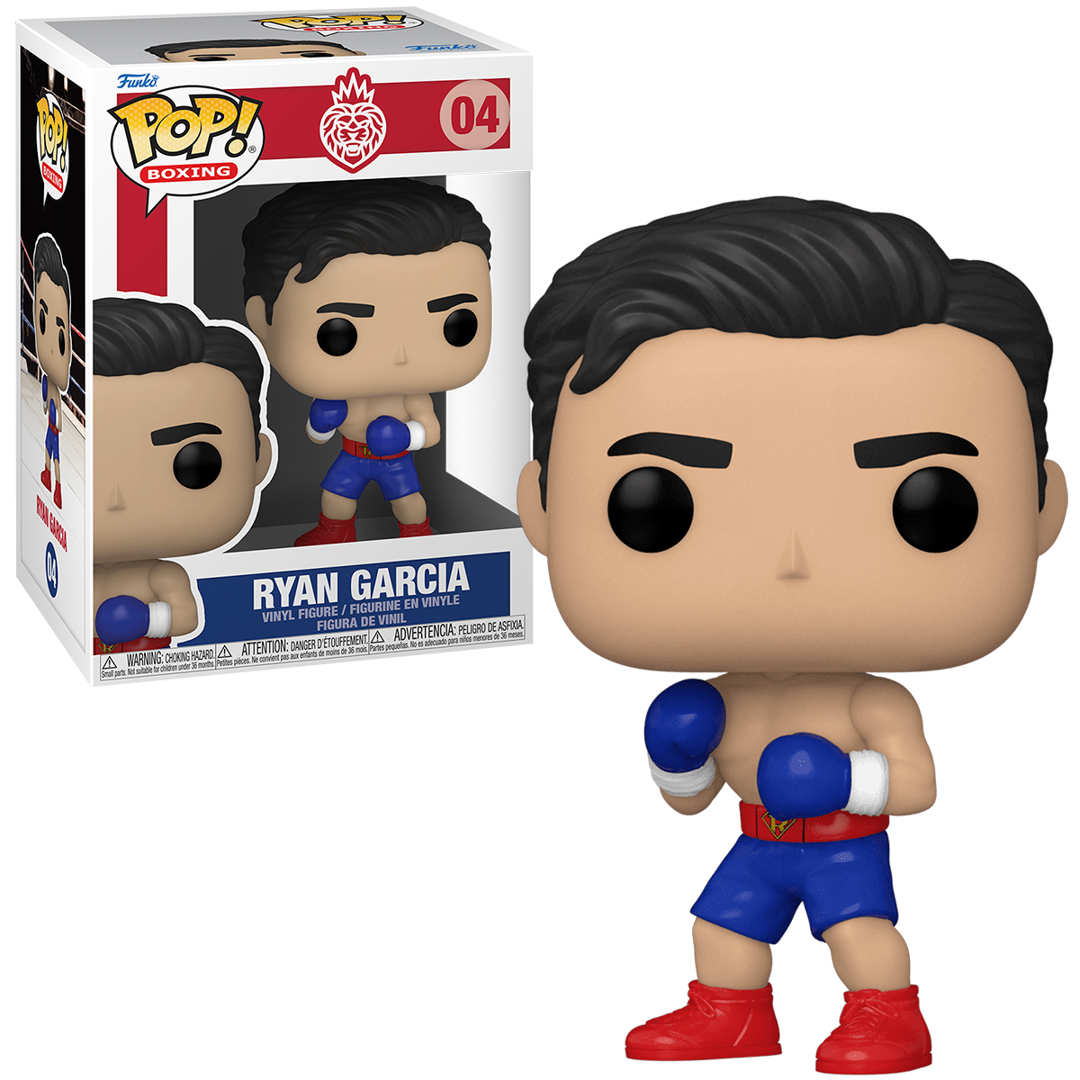 Funko Pop Ryan Garcia #04 Kingry Boxeador Juguete Box Original