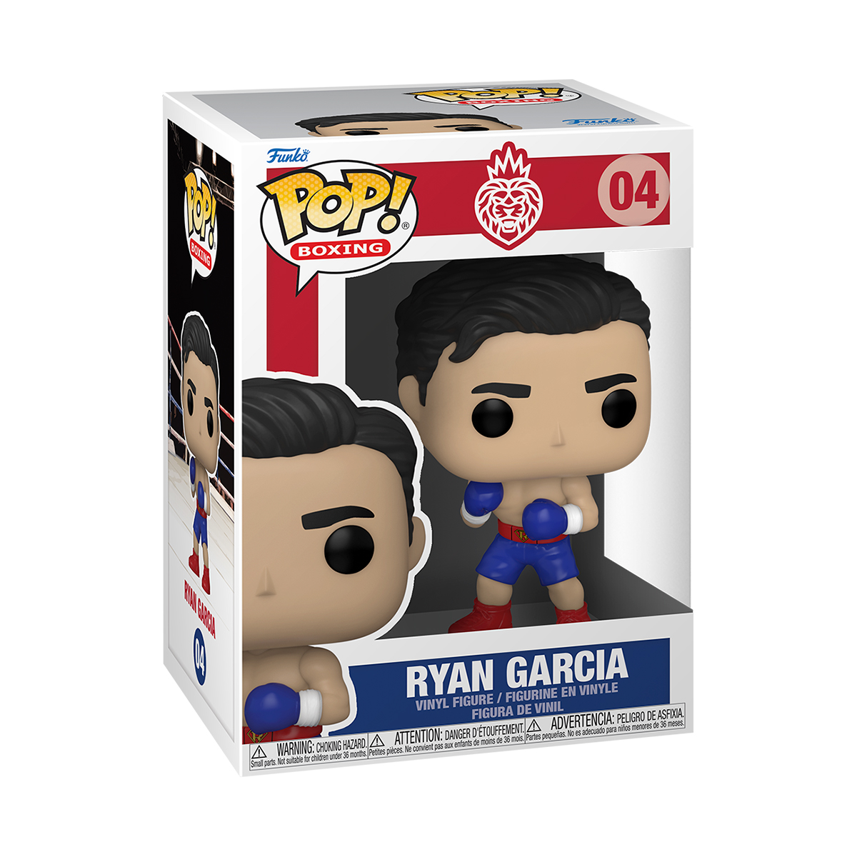Funko Pop Ryan Garcia #04 Kingry Boxeador Juguete Box Original
