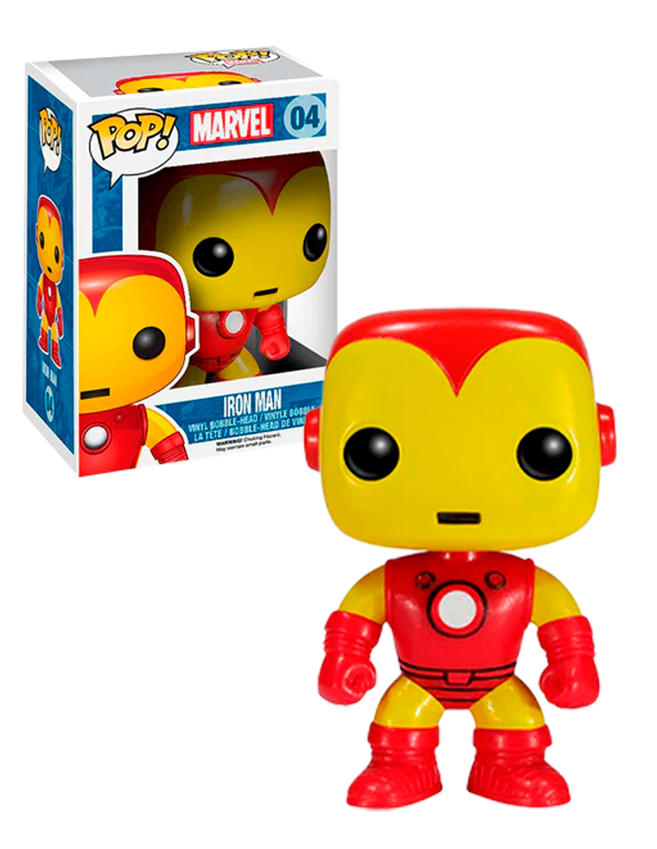 Funko Pop Iron Man #04 Marvel Universe Comics Clasicos Original