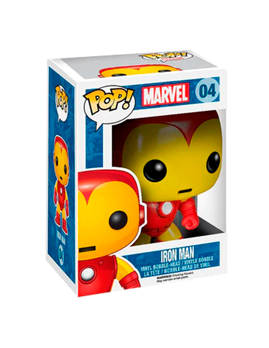 Funko Pop Iron Man #04 Marvel Universe Comics Clasicos Original