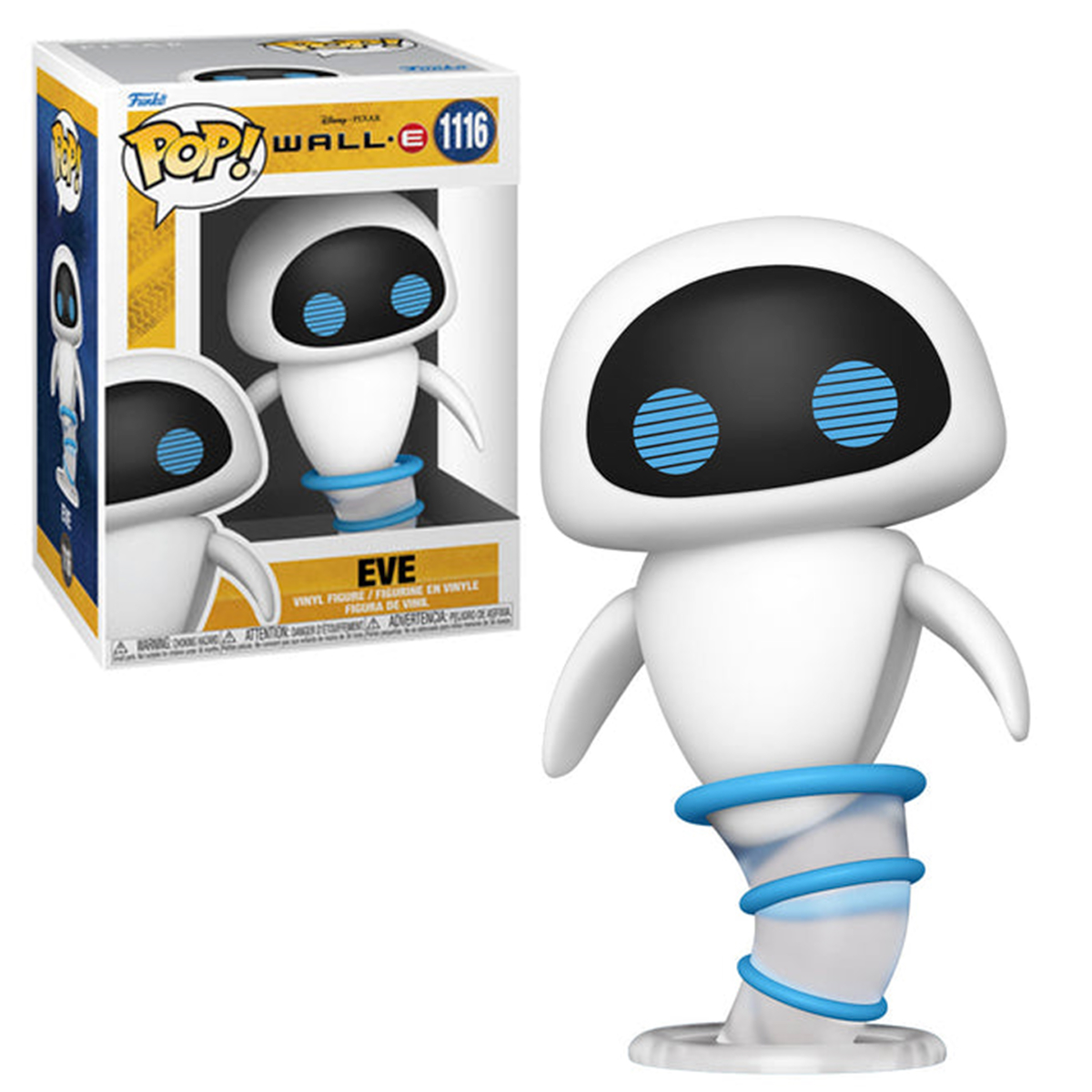Funko Pop Eva #1116 Wall E Pelicula Disney Pixar Juguete Original