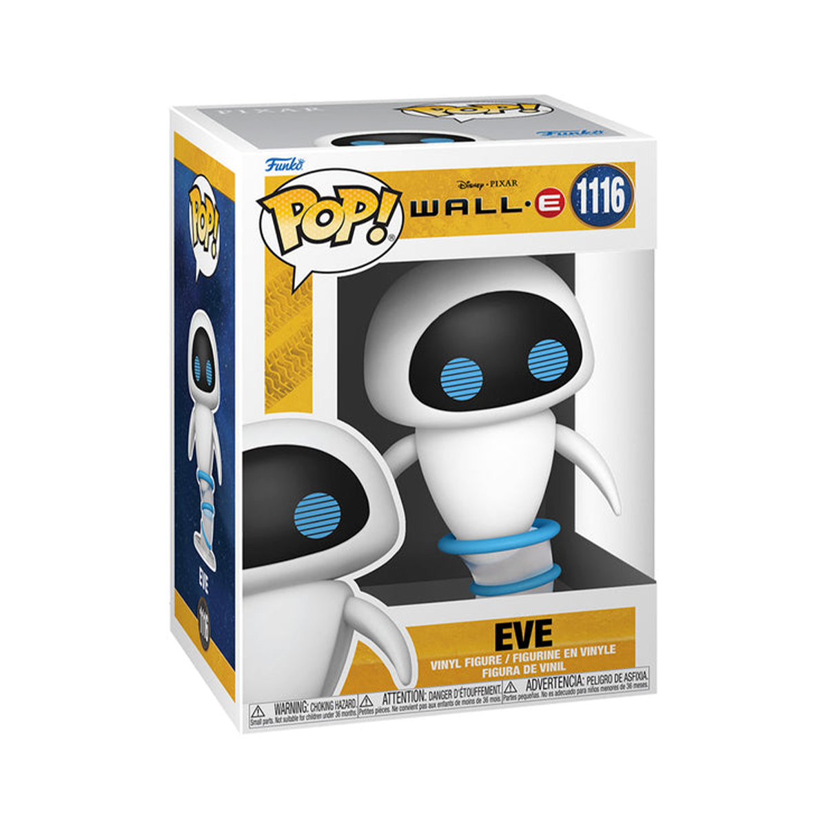 Funko Pop Eva #1116 Wall E Pelicula Disney Pixar Juguete Original