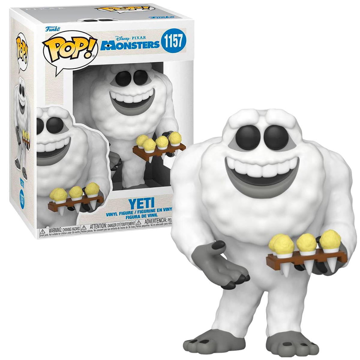Funko Pop Yeti Helados #1157 Monsters Inc Disney Pixar Pelicula Original