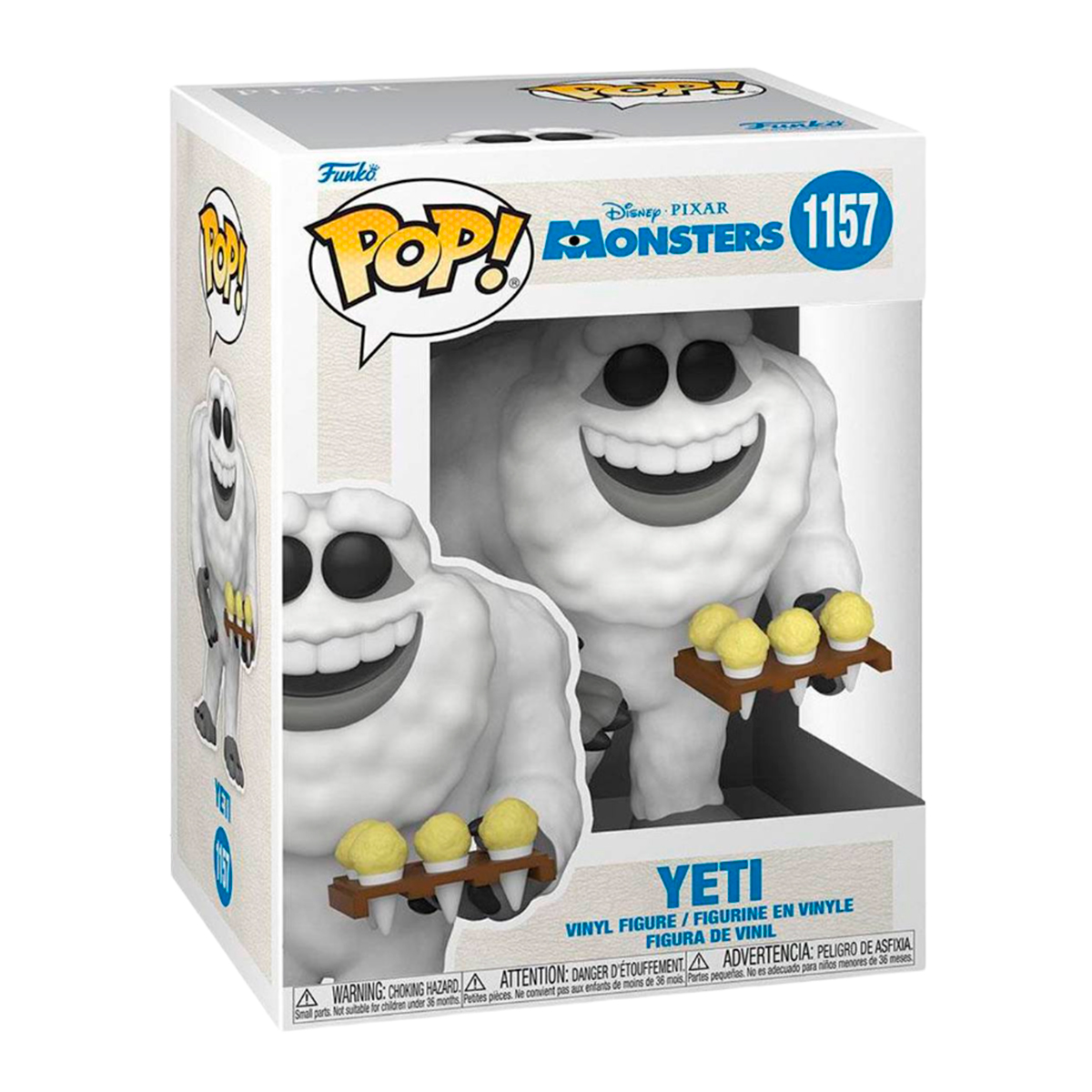 Funko Pop Yeti Helados #1157 Monsters Inc Disney Pixar Pelicula Original