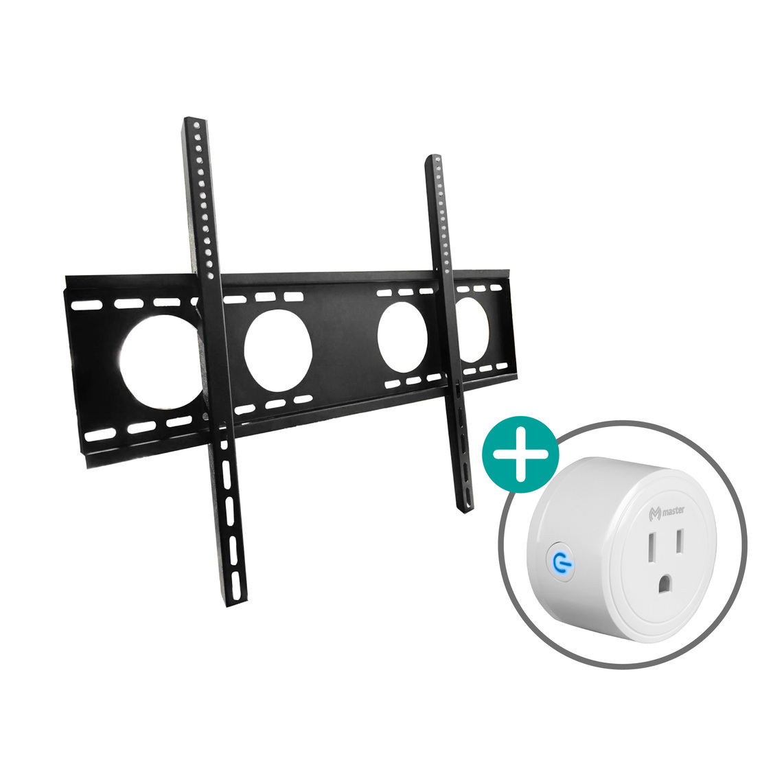 Soporte Fijo para Pantallas de 54 a 100 Pulgadas con VESA 800X600 y 175 Kilos Ademas Incluye Contacto Inteligente / Master / HO-FORCE54-100