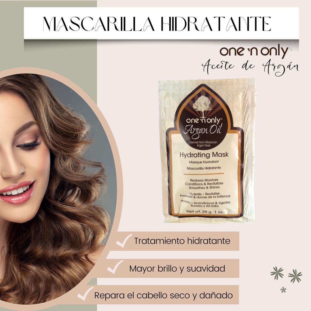 Tratamiento Hidratante De Cabello One'N Only Argan Oil 29g