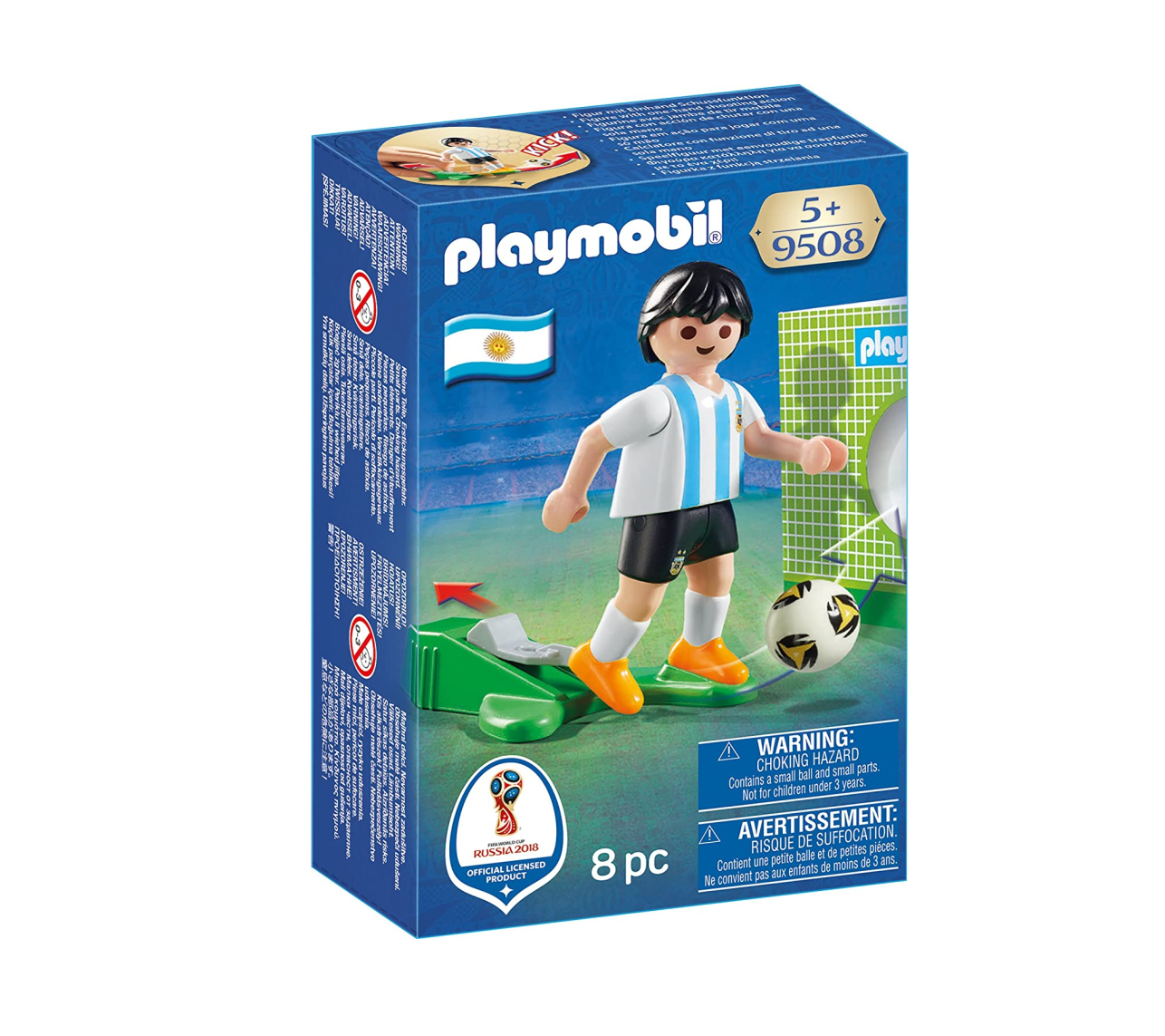 Playmobil 9508 Jugador de Soccer Argentina World Soccer Cup