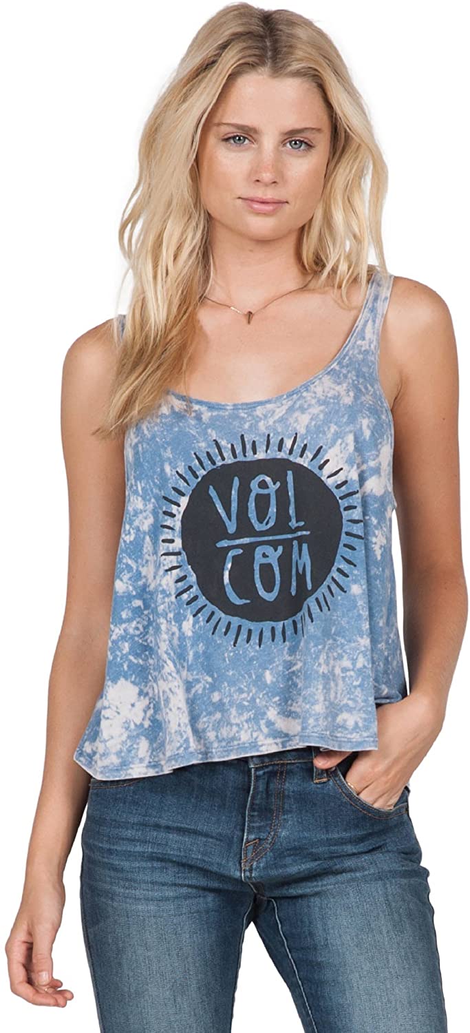 Volcom playera corta sin mangas, talla s