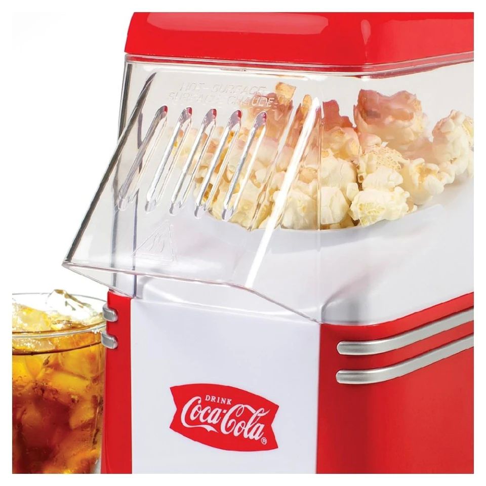 Máquina de Palomitas Nostalgia Coca-Cola 10 Tazas Roja
