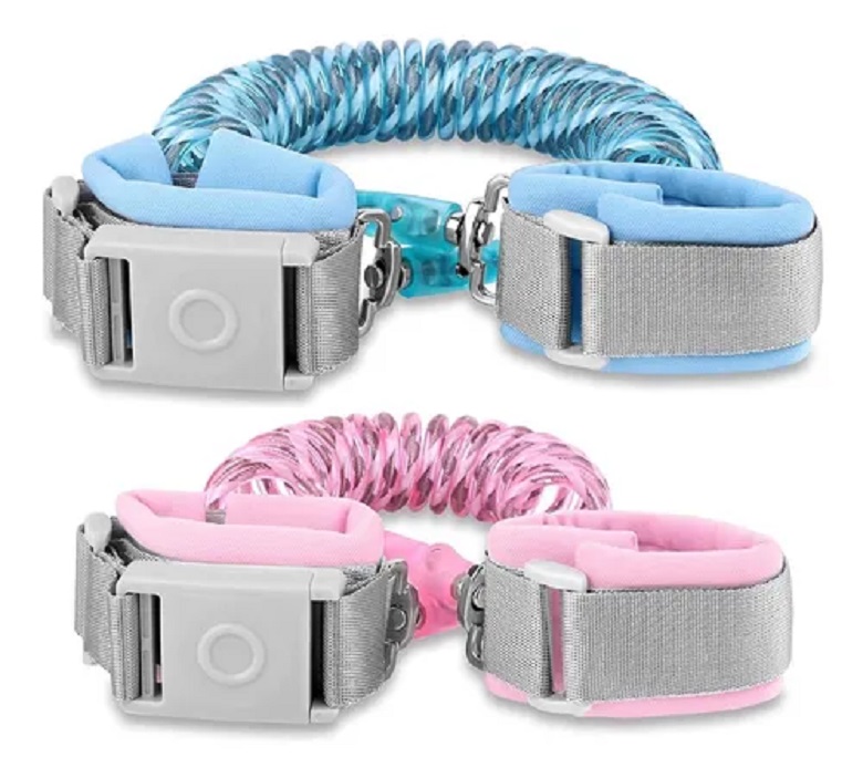 2 Correas Seguridad Niños Brazalete 1.5m + 2.5m Arnes Pulsera
