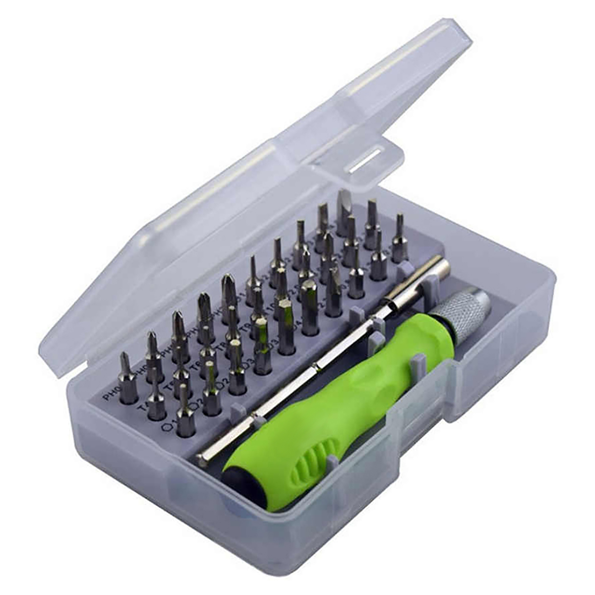 Juego de Desarmadores Joyero Relojero Reparacion Celular Chico 30 Puntas