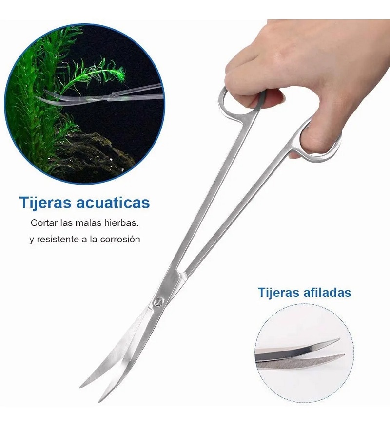 Kits De Herramientas Para Plantas Acuarios Acero Inoxidable