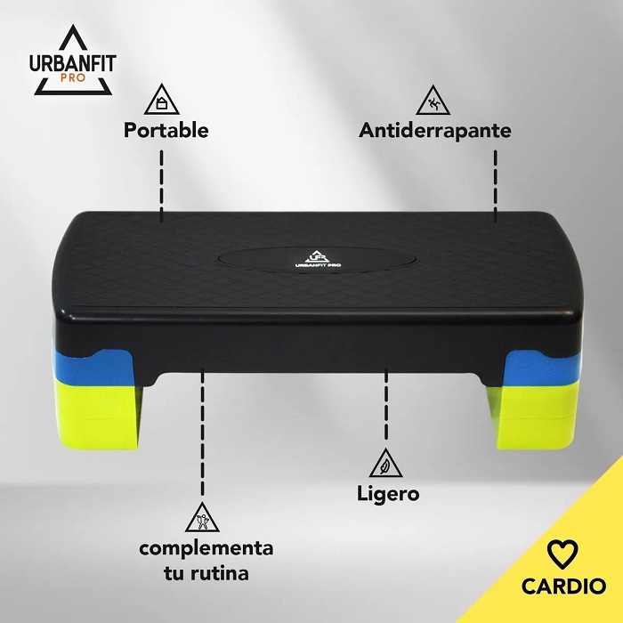 Banco Escalon Plataforma para Cardio Tres Niveles