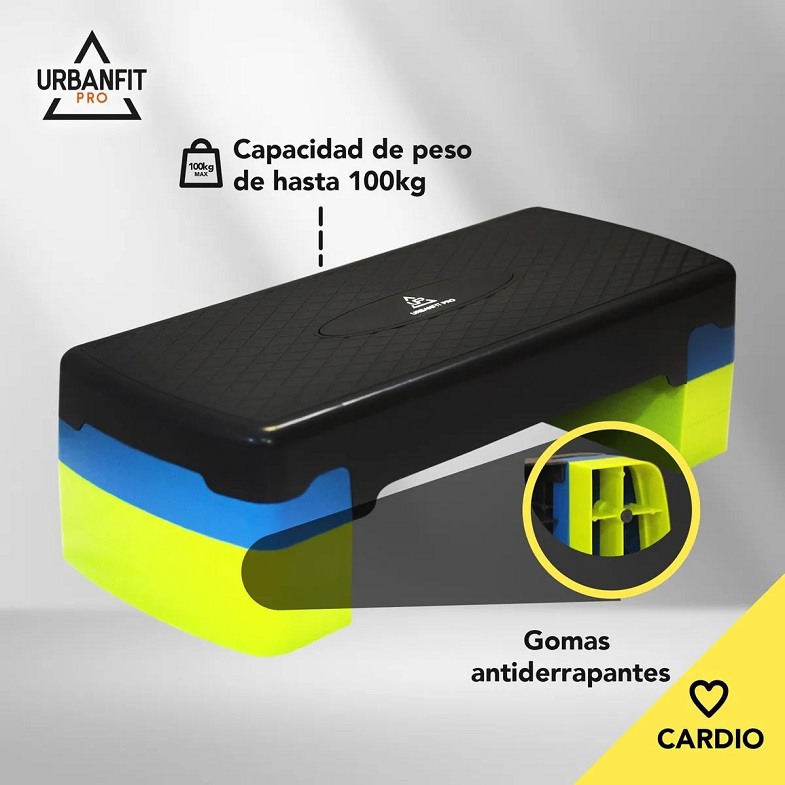 Banco Escalon Plataforma para Cardio Tres Niveles