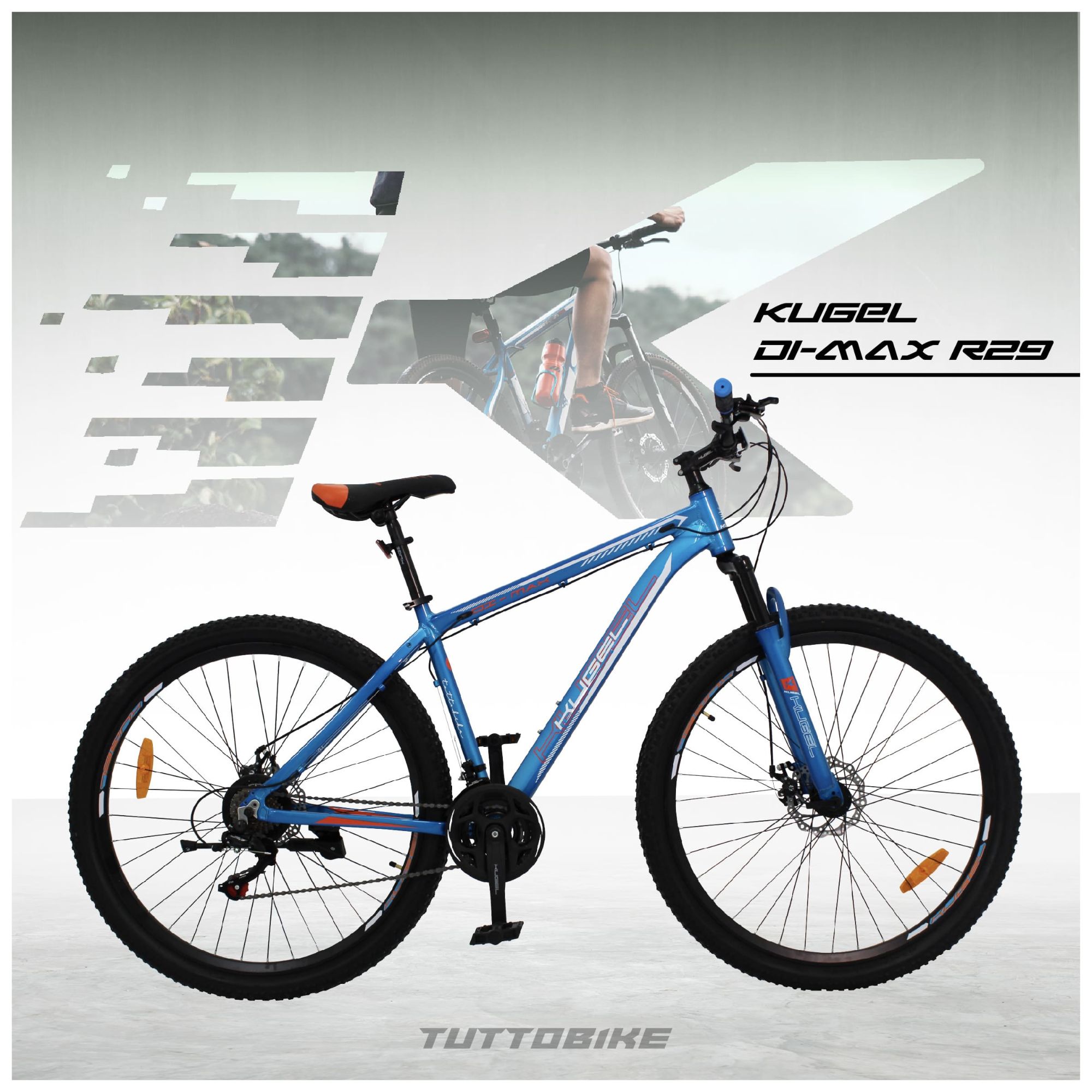 Bicicleta Montaña Rodada 29 21 Velocidades Kugel Di-max Azul