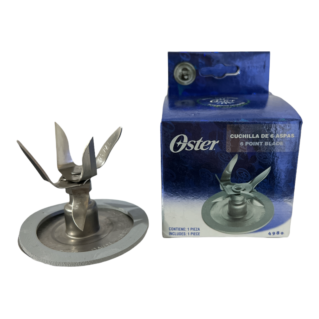Cuchilla Original Oster Reversible De 6 Aspas